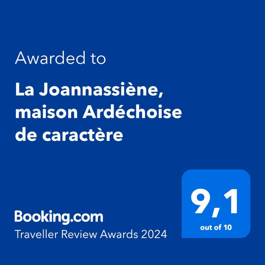 La Joannassiene, Maison Ardechoise De Caractere Dış mekan fotoğraf